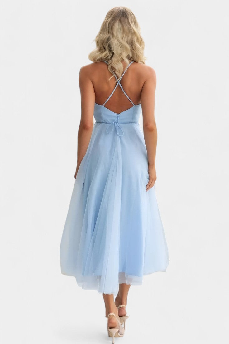 Eileen Corset Tulle - Midi Dress