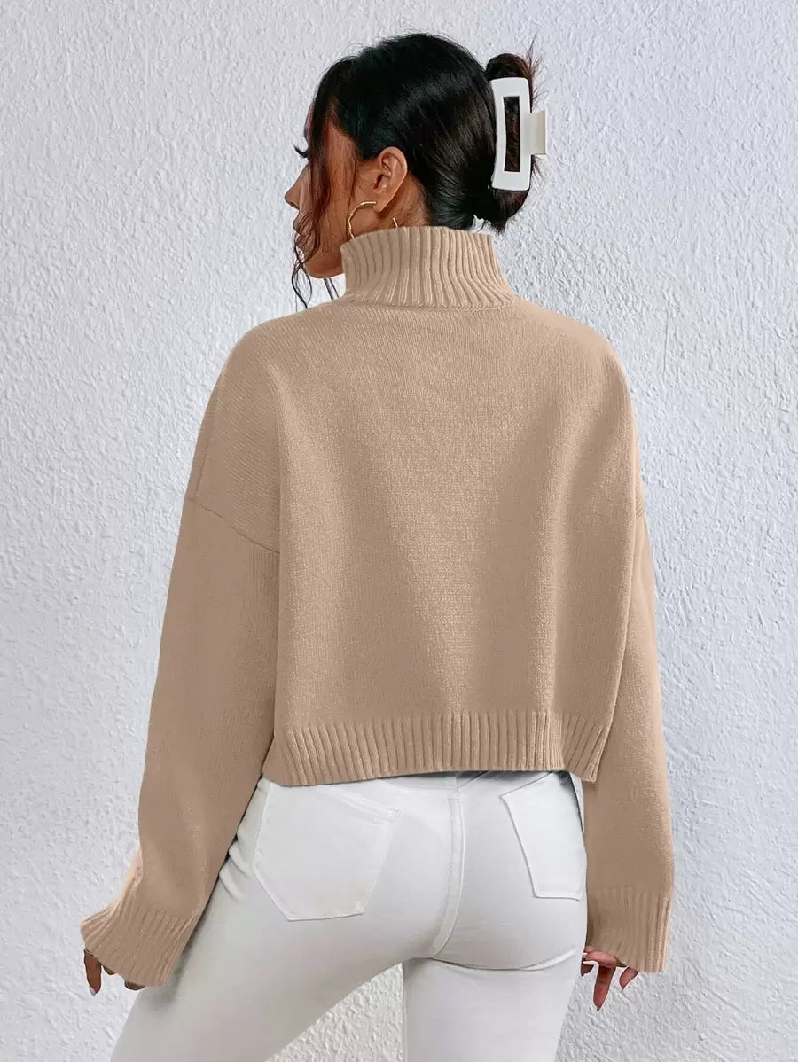 Eveliyn® | Luxurious Knitted Turtleneck