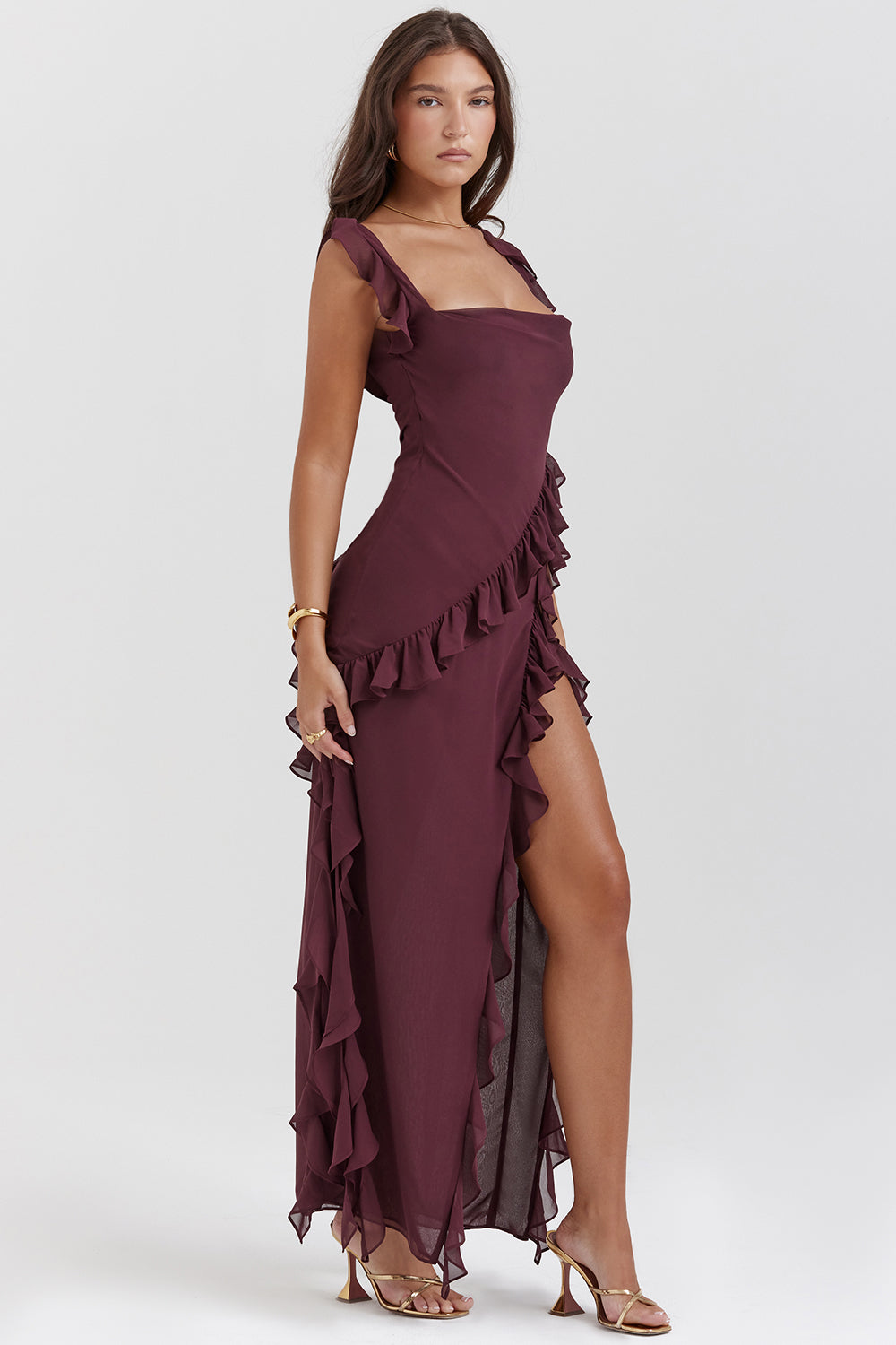 Tabitha -Stylish Ruffle Dress