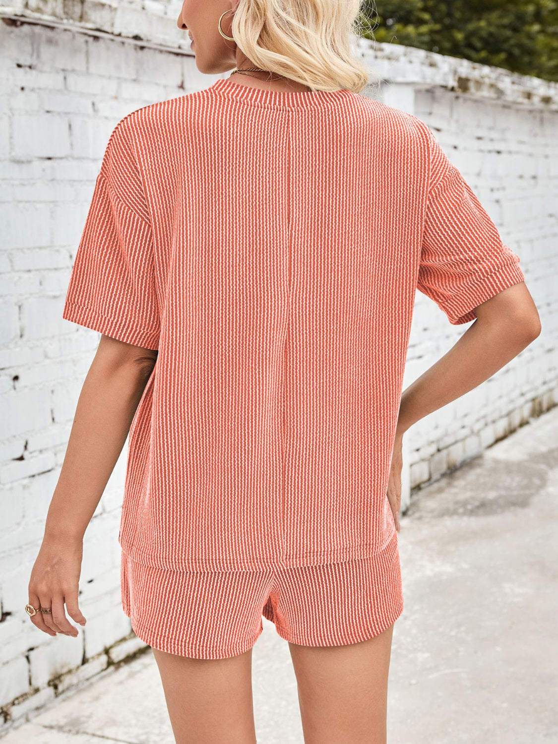 Elara™ | Comfortable ribbed loungewear set