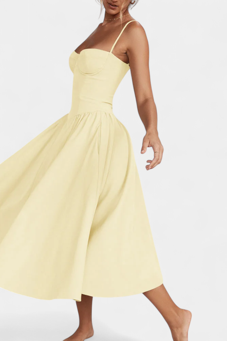 Felicity - Corset Midi Dress