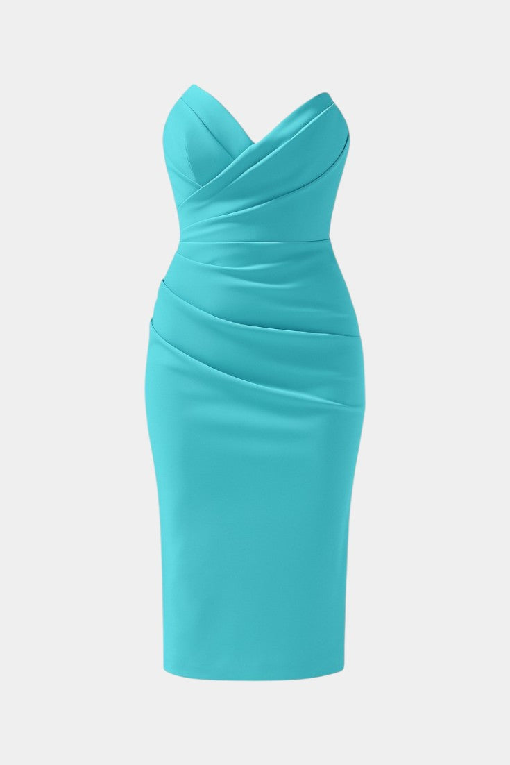 Iveta - Strapless Backless Dress