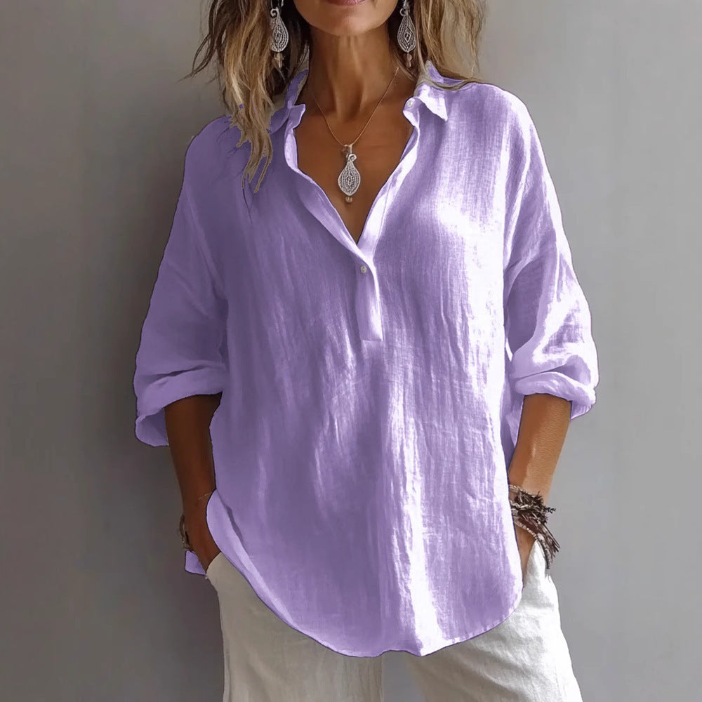 Didi™ | Elegant Blouse with V-Neck