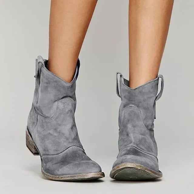 Emma™ | Rustic Ankle Boots