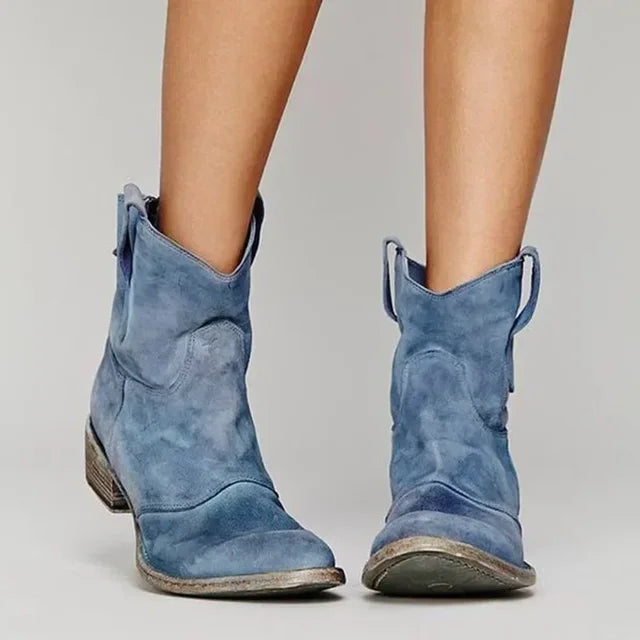 Emma™ | Rustic Ankle Boots