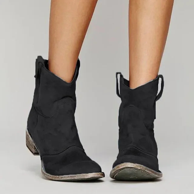 Emma™ | Rustic Ankle Boots