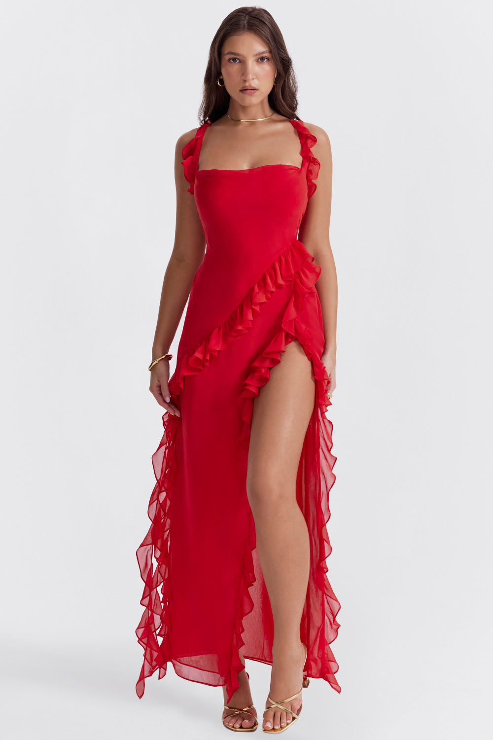 Tabitha -Stylish Ruffle Dress