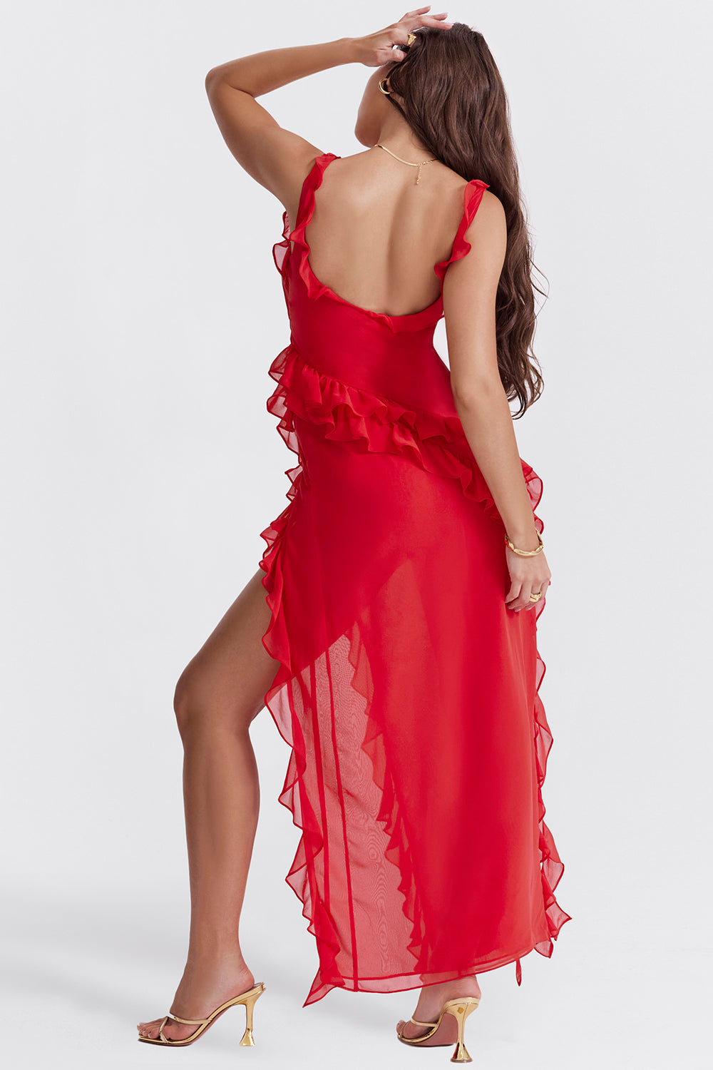 Tabitha -Stylish Ruffle Dress