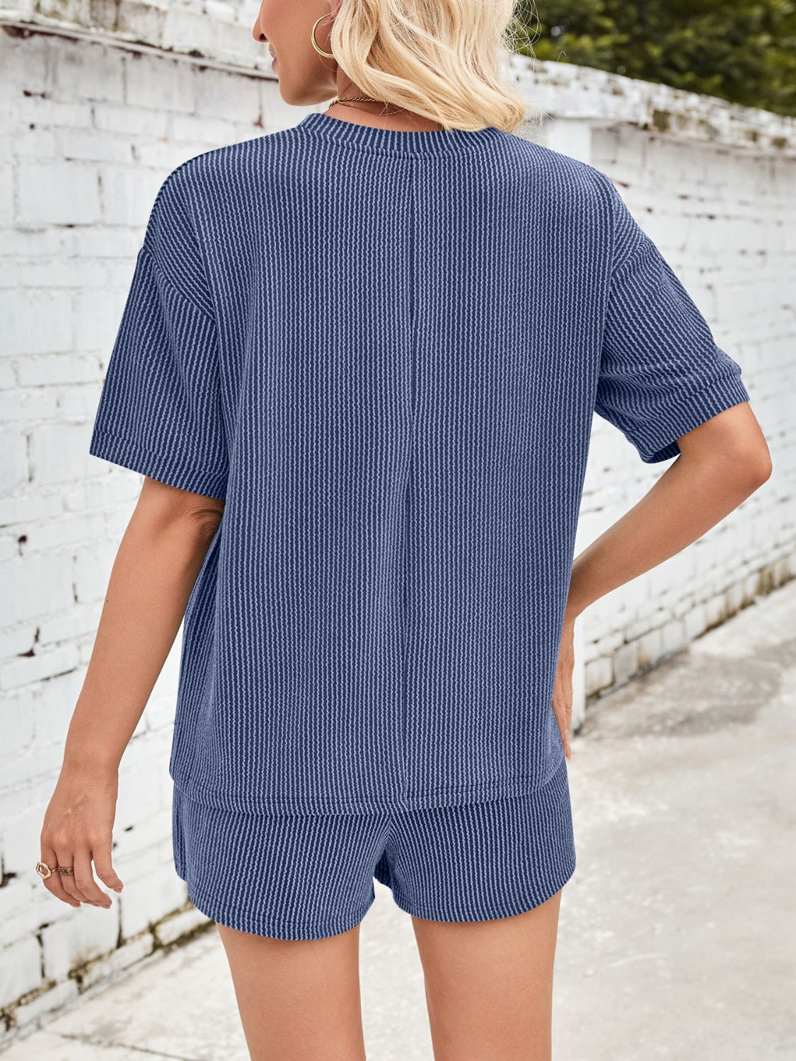 Elara™ | Comfortable ribbed loungewear set