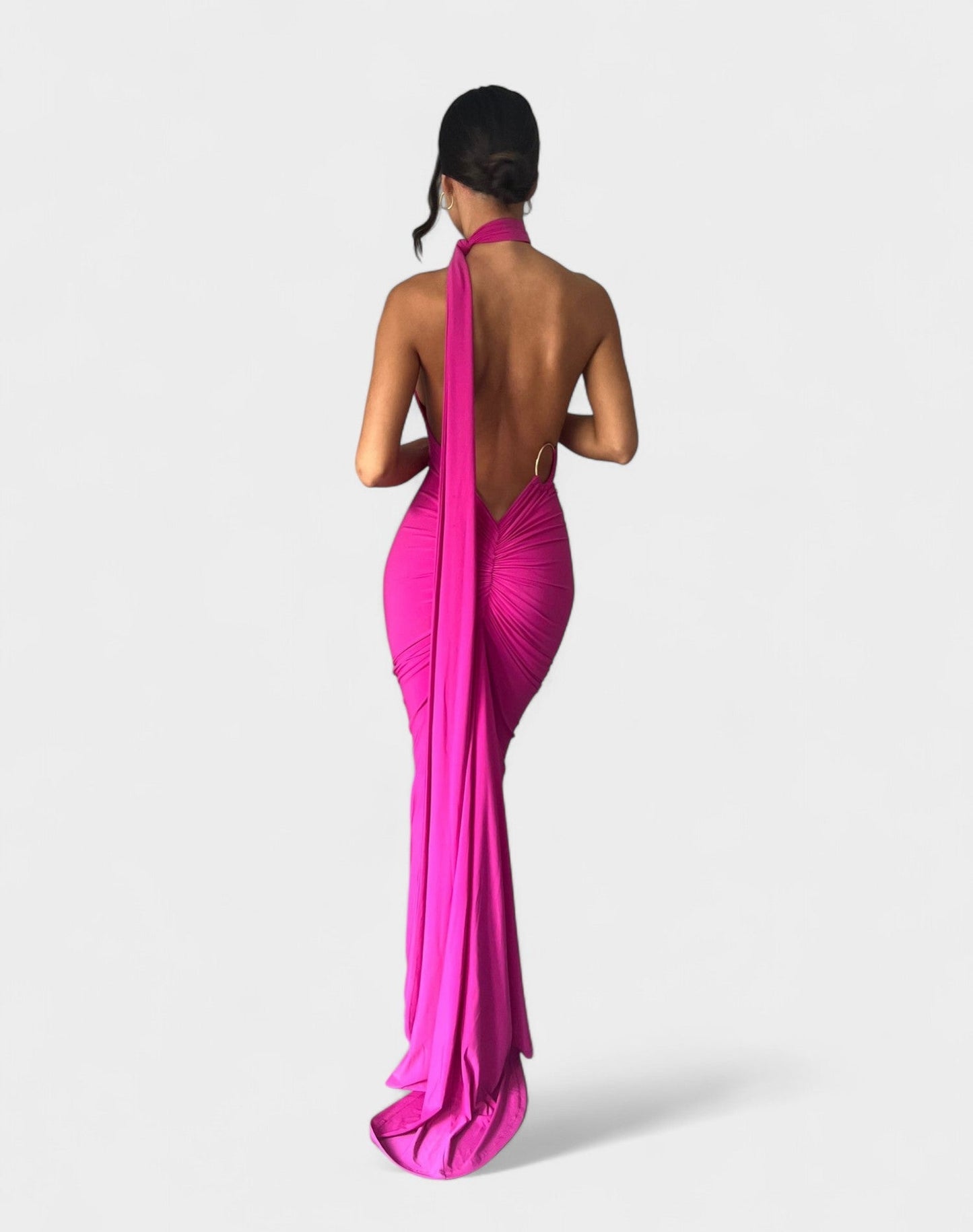 Garze | Backless Convertible Maxi Dress