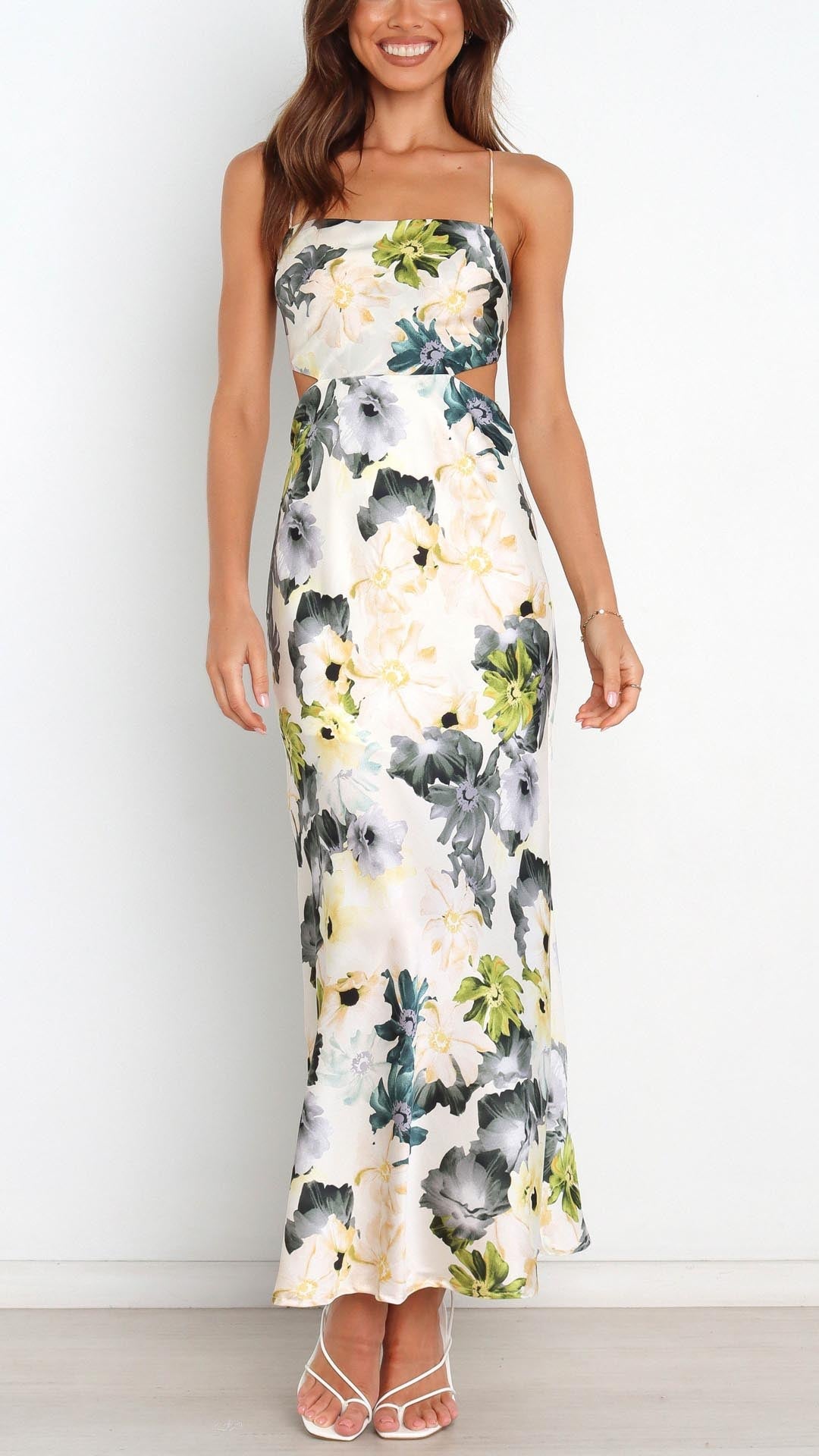 Lena | Floral Elegance Maxi Dress