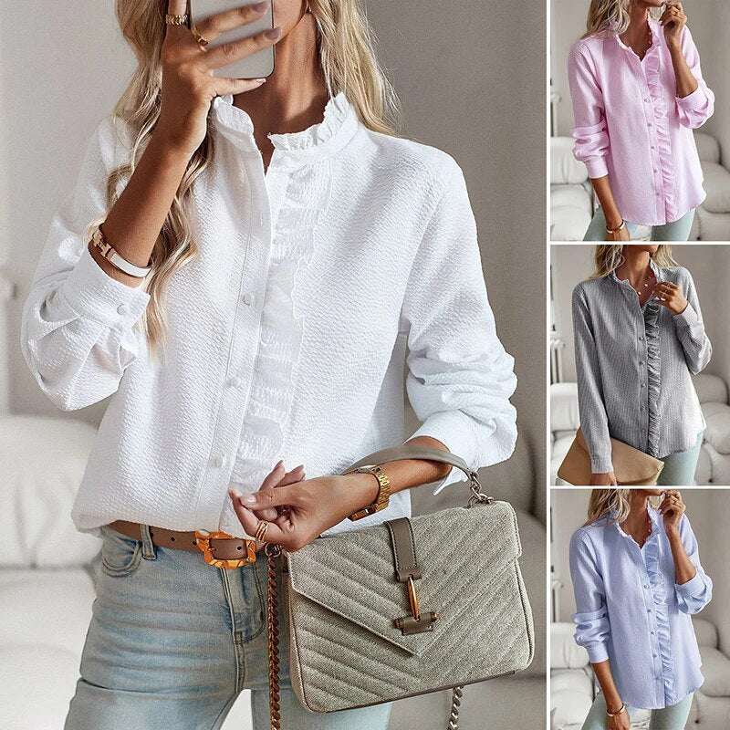 Mady™ | Ruffle Shirt
