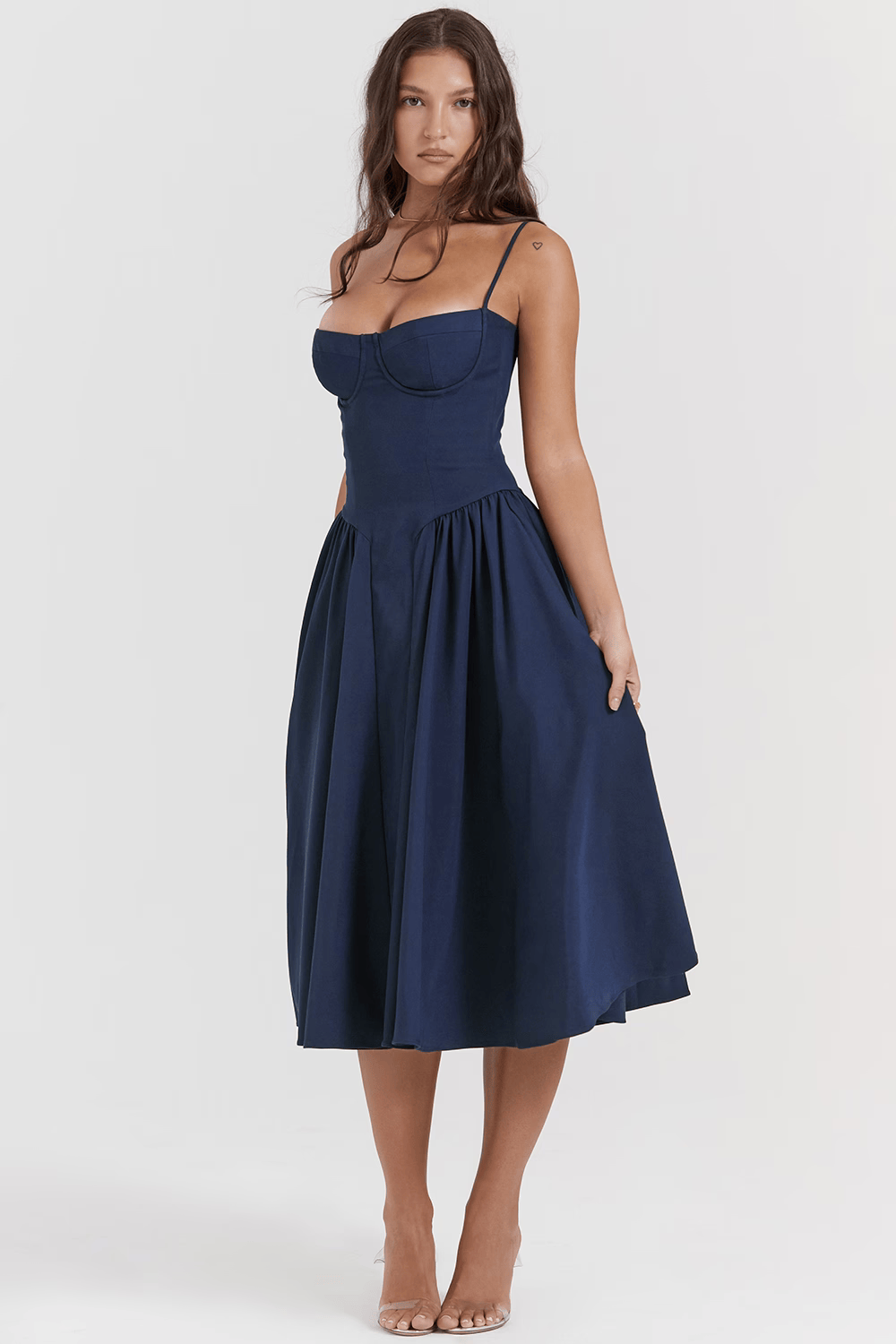 Felicity - Corset Midi Dress