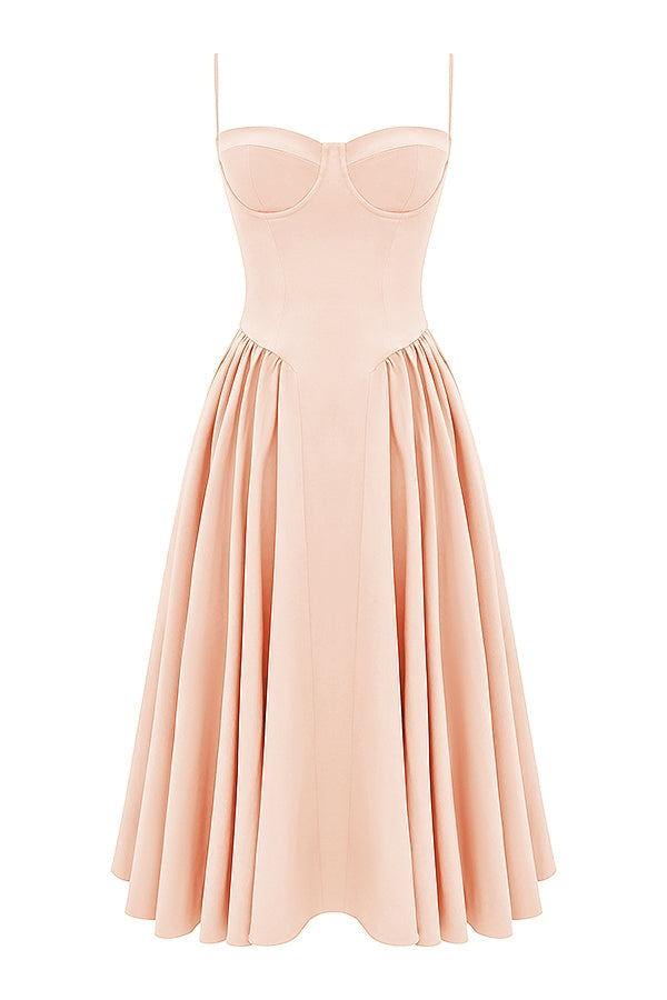 Felicity - Corset Midi Dress