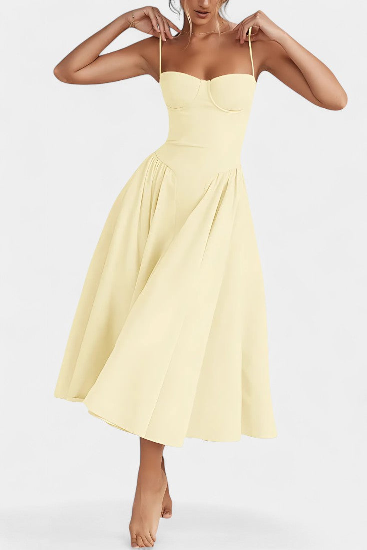 Felicity - Corset Midi Dress