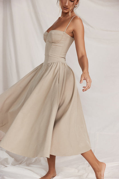 Felicity - Corset Midi Dress