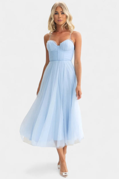 Eileen Corset Tulle - Midi Dress