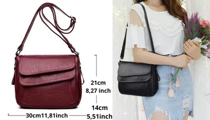 Addison® Premium Leather Handbag