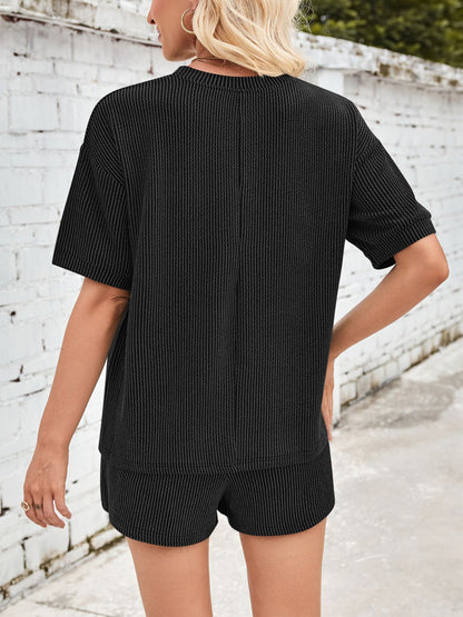 Elara™ | Comfortable ribbed loungewear set