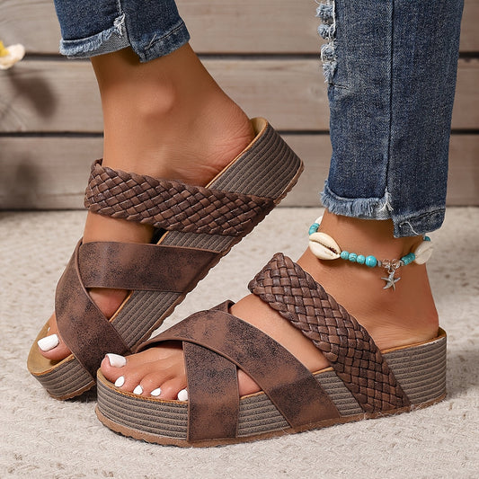 Madeleine™ | Orthopedic leather sandals