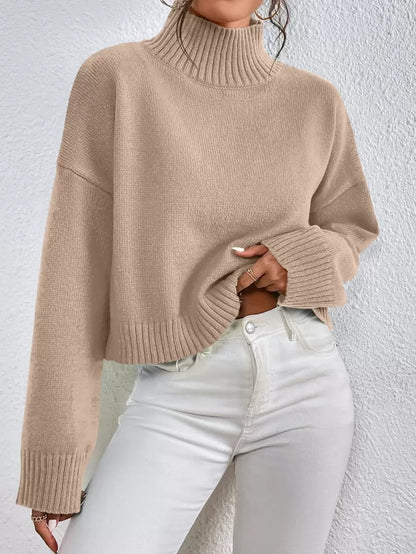 Eveliyn® | Luxurious Knitted Turtleneck