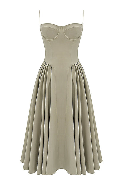 Felicity - Corset Midi Dress
