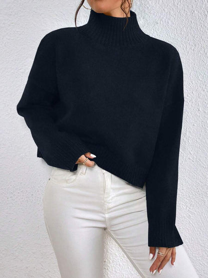 Eveliyn® | Luxurious Knitted Turtleneck