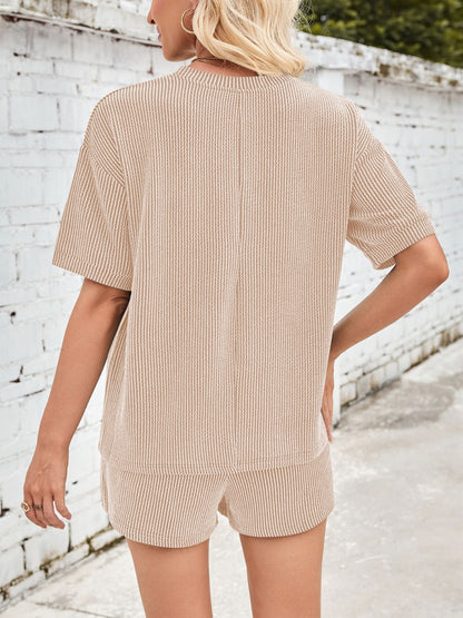 Elara™ | Comfortable ribbed loungewear set