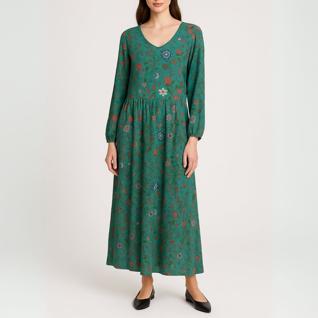 Holly™ Flower Long Dress