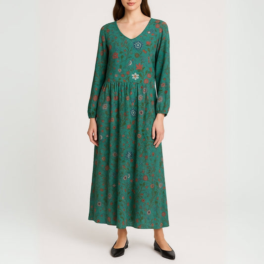 Holly™ Flower Long Dress