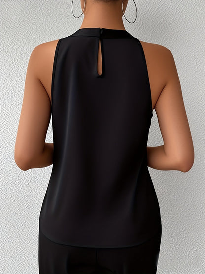 Miranda™ | Elegant Satin Blouse with Exposed Shoulders