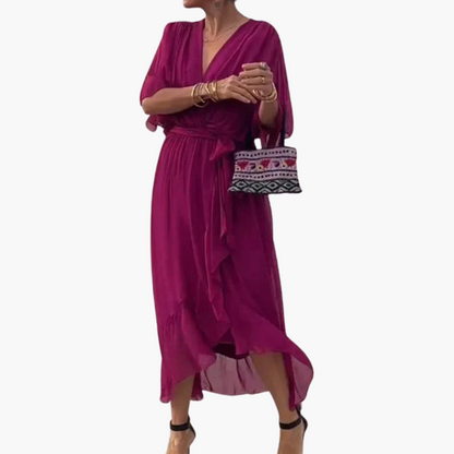 Indie | Women’s V-Neck Chiffon Dress