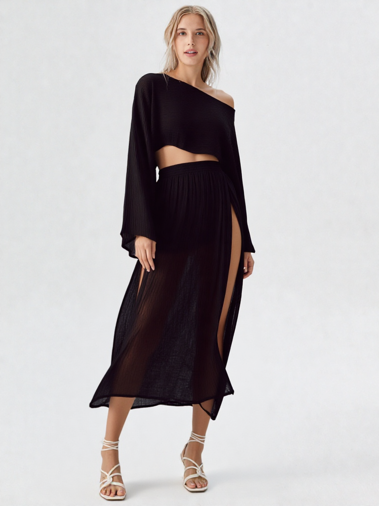 Sara - Chic slit set