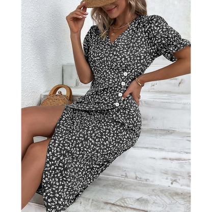 Florence™ Elegant Wrap Dress