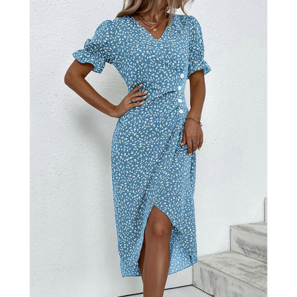 Florence™ Elegant Wrap Dress