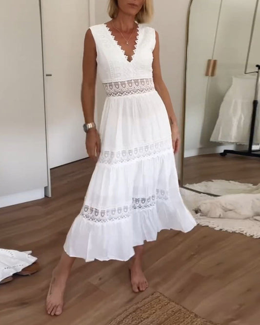 Hania™ Grace Lace Midi Dress