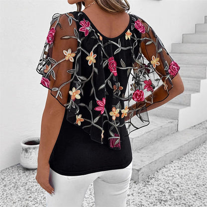 Moria™ | Lace Top with Print