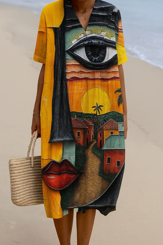 Sunset Muse Dress