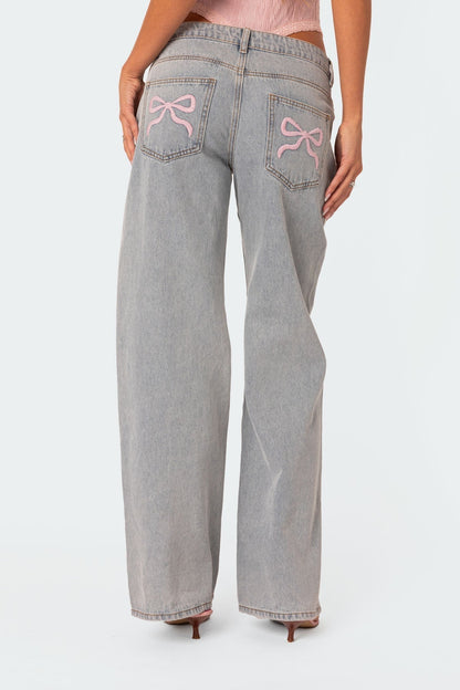 Hope - Bow Jeans