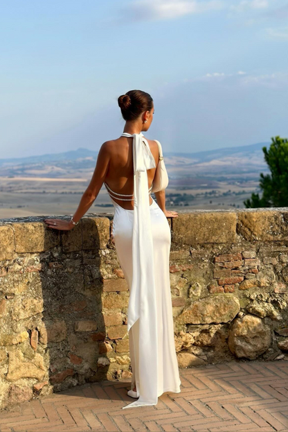 Olivia Pearl - Halter Maxi Dress