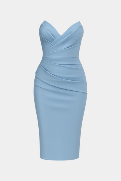 Iveta - Strapless Backless Dress