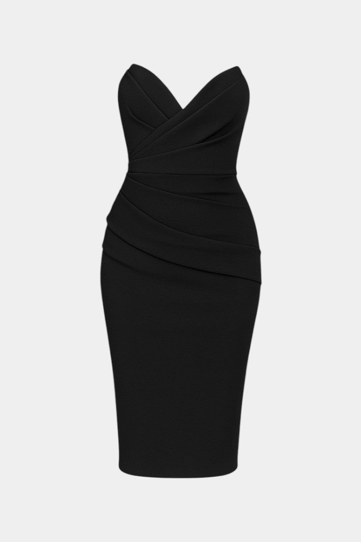 Iveta - Strapless Backless Dress