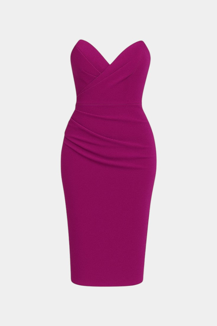 Iveta - Strapless Backless Dress
