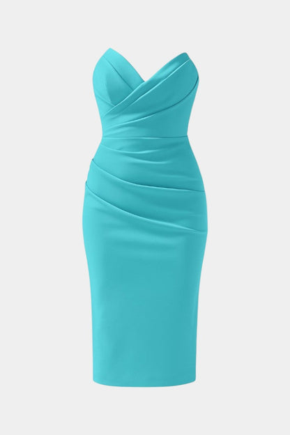 Iveta - Strapless Backless Dress