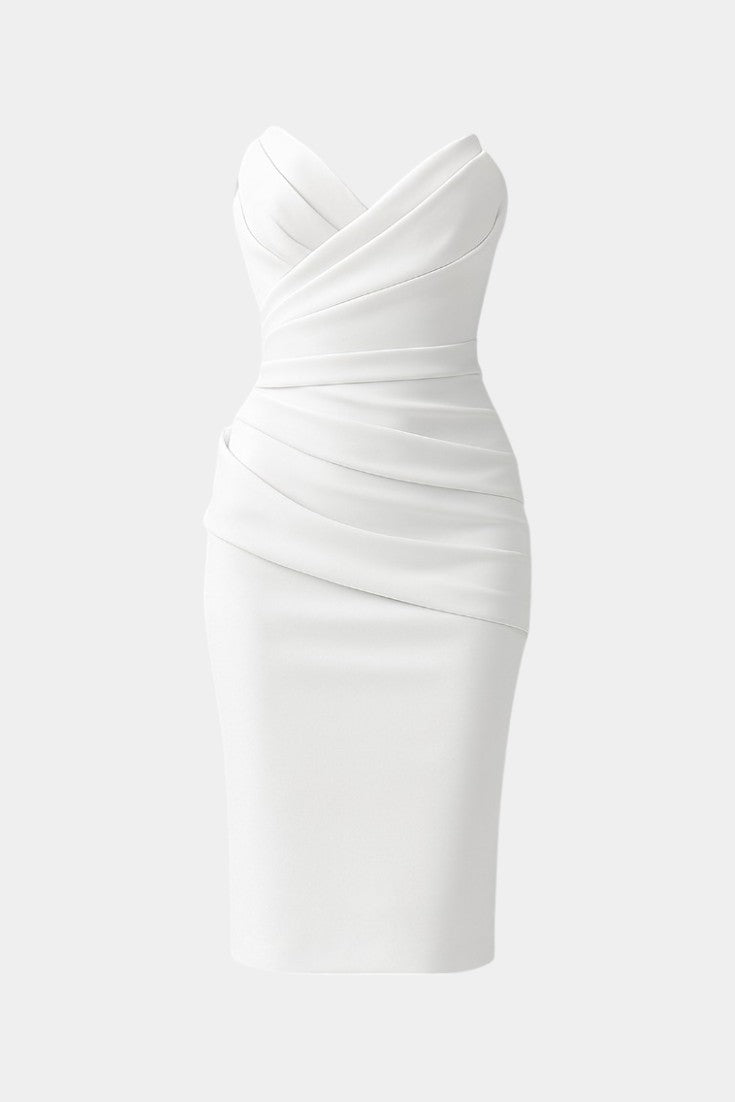 Iveta - Strapless Backless Dress