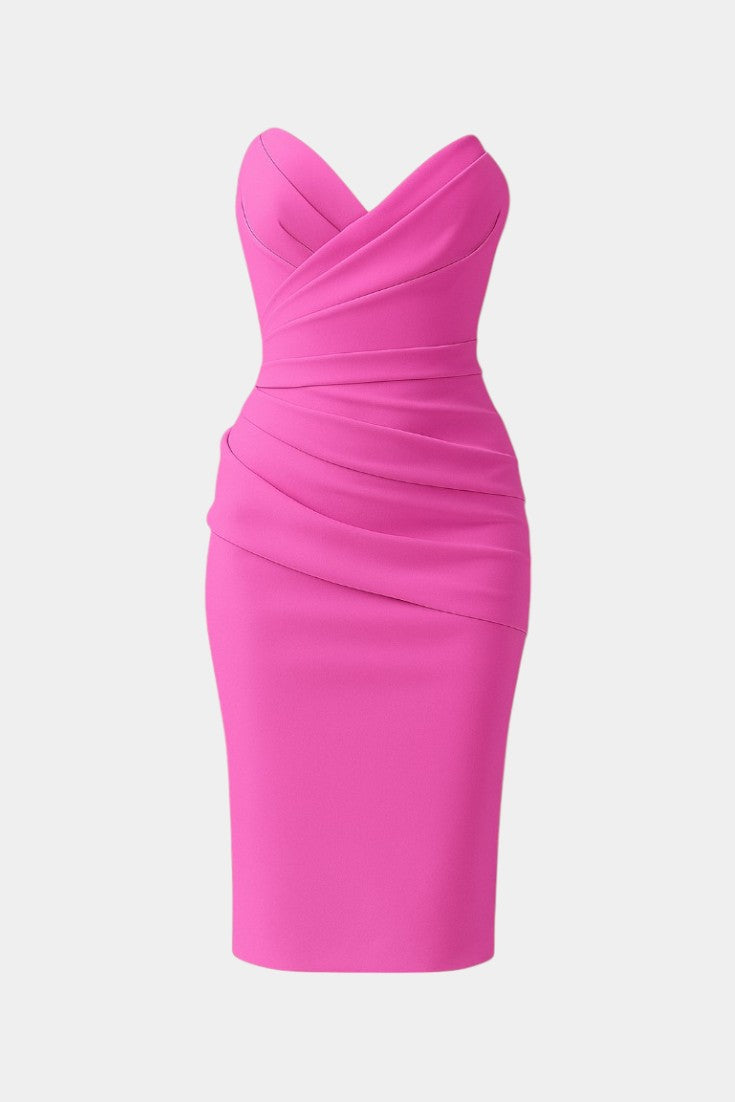 Iveta - Strapless Backless Dress