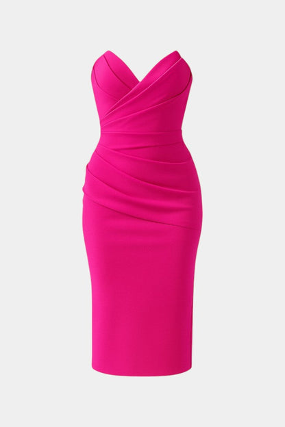 Iveta - Strapless Backless Dress