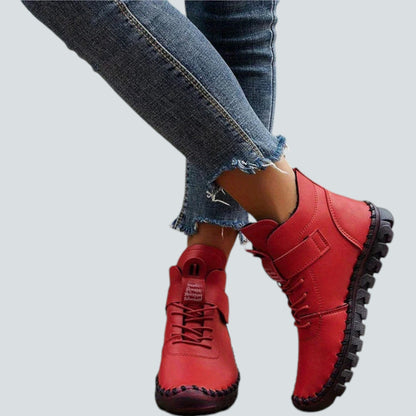 Outdoor™ - Premium Comfort Leather Sneaker Boots