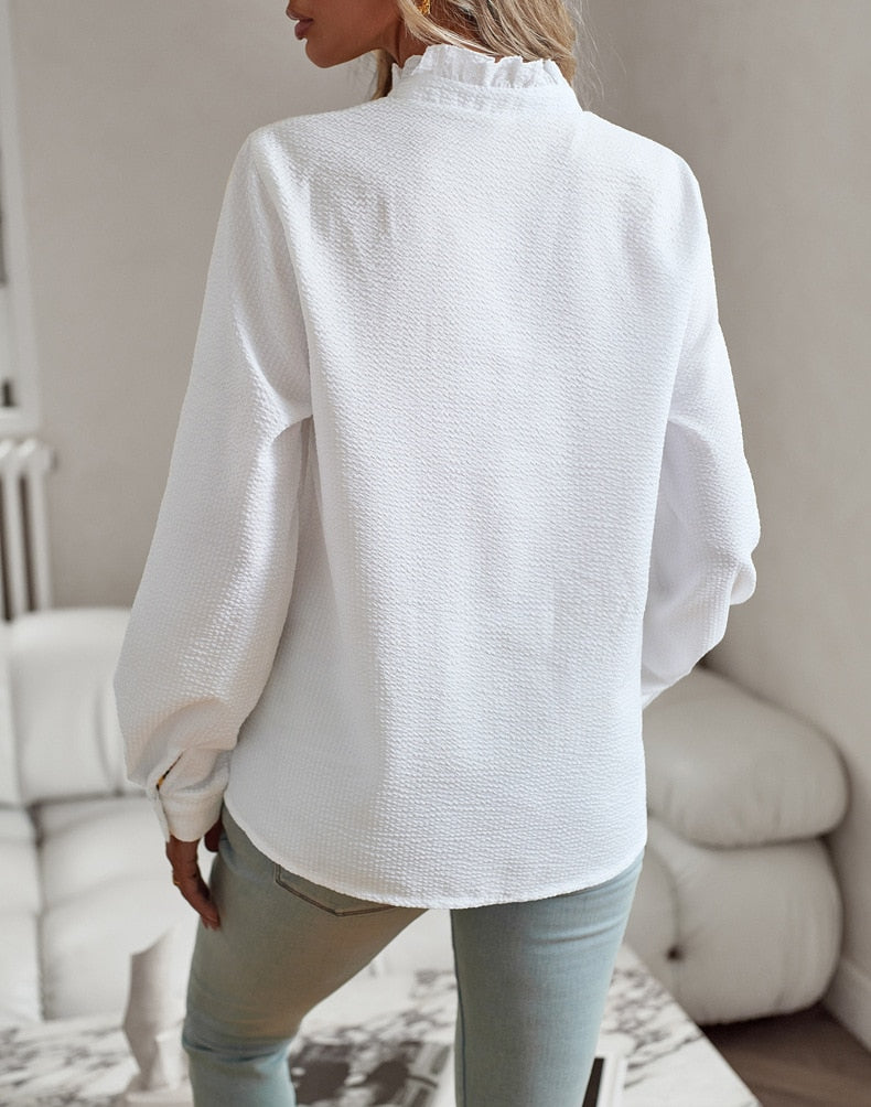 Mady™ | Ruffle Shirt
