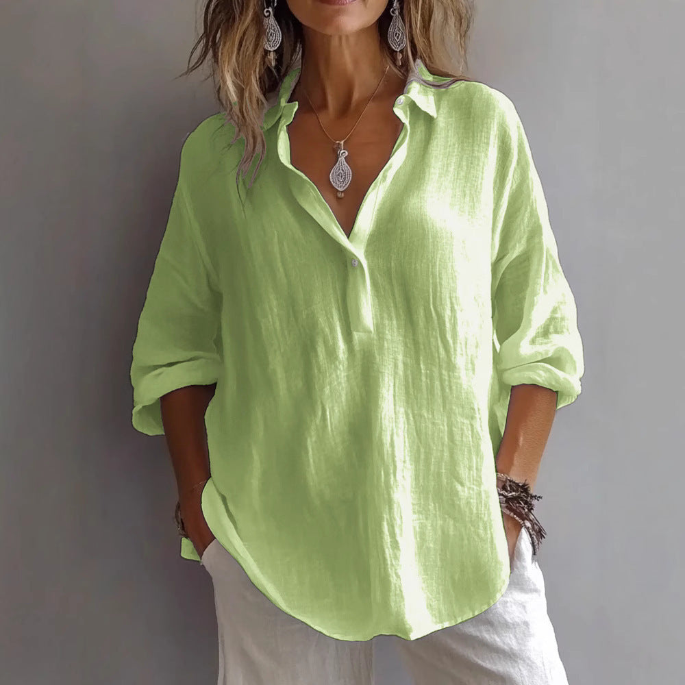Didi™ | Elegant Blouse with V-Neck